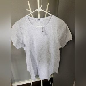 Cotton On crew tee, brand new, Grey, size M